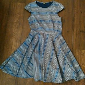 Fit and Flare Woven Dress, Small